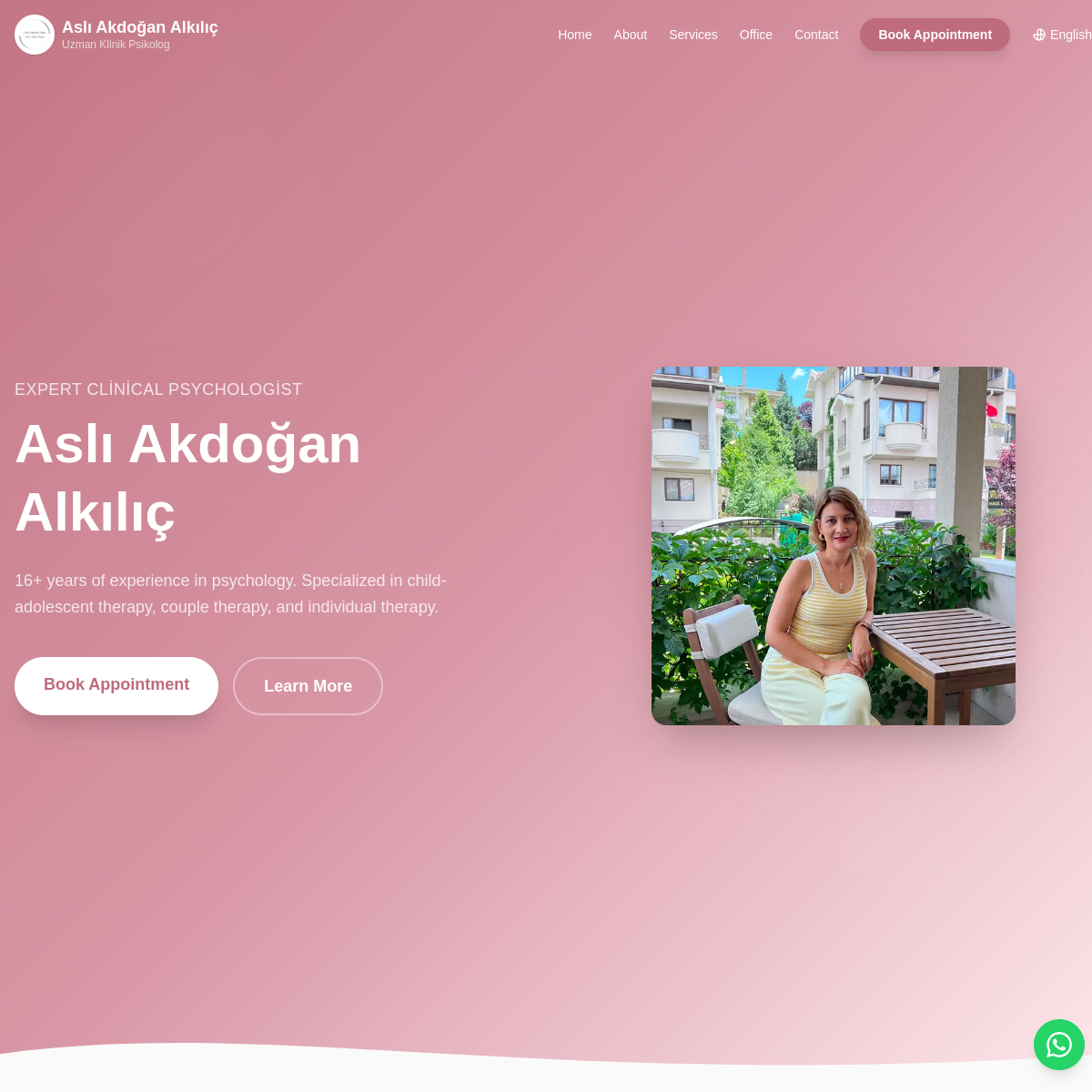 Aslı Akdoğan Alkılıç Web Sitesi